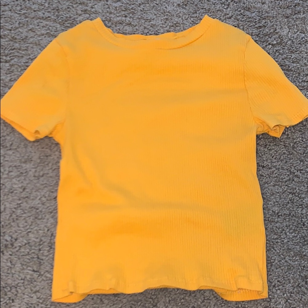 Yellow H&M Crop Top!
